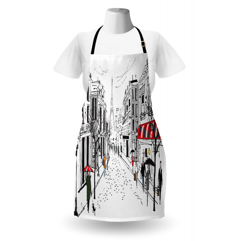 Paris Eiffel Tower Apron