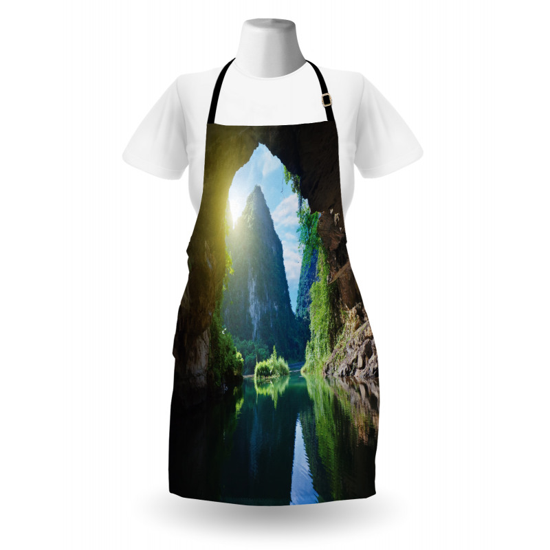 Mountain Sky Scenery Apron