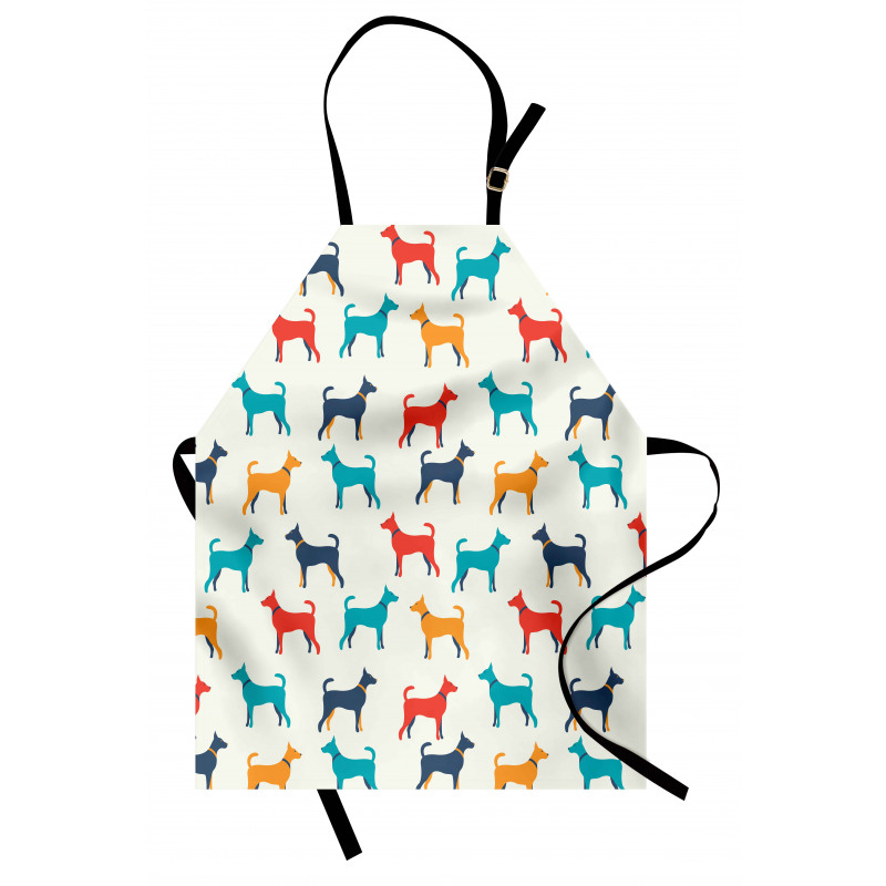 Retro Dog Apron