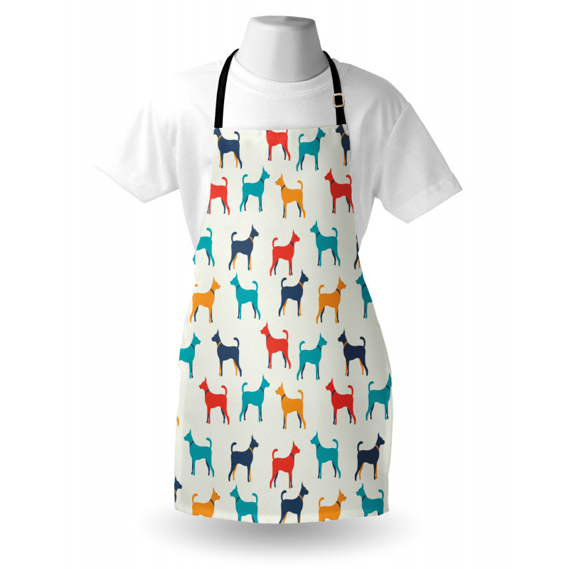 Retro Dog Apron