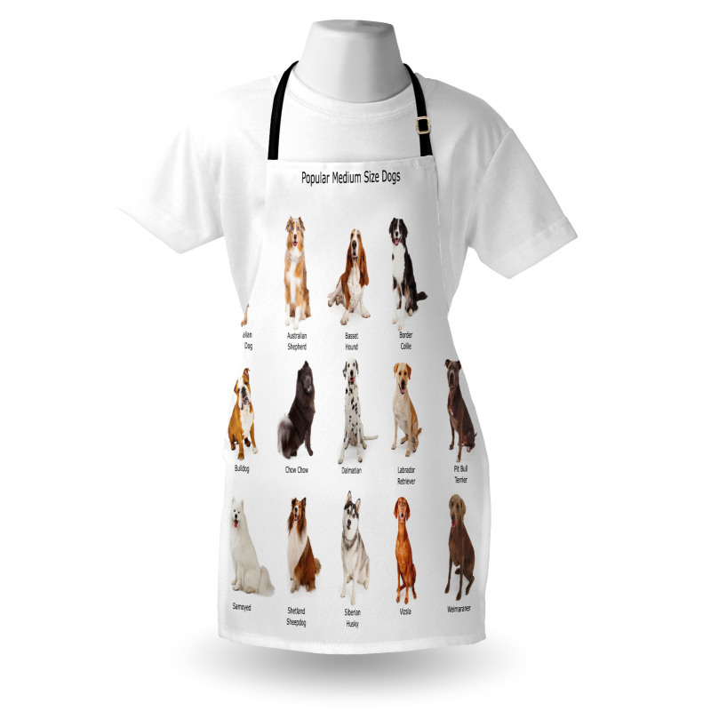 Puppy Breeds Family Apron