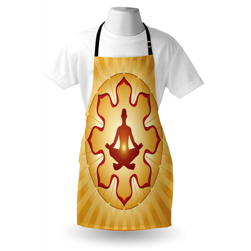 Lotus Balance Striped Apron