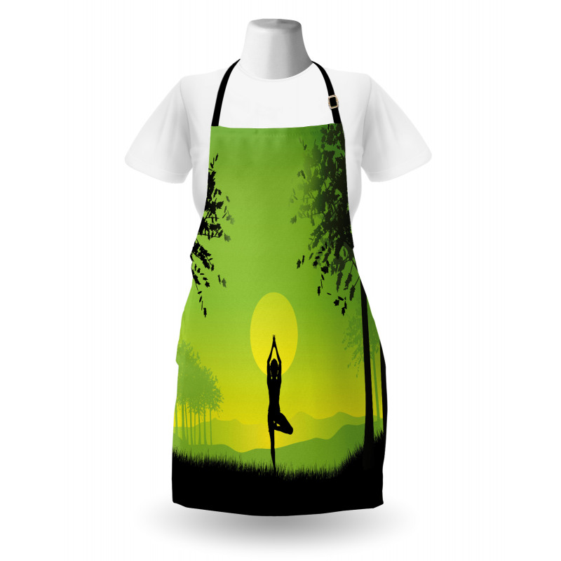 Sunset Sky in Forest Apron