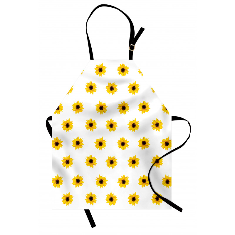 Sunflower Pattern Nature Apron