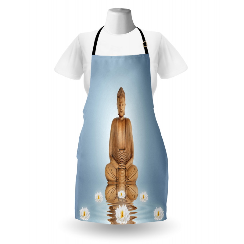 Meditation Zen Flower Apron