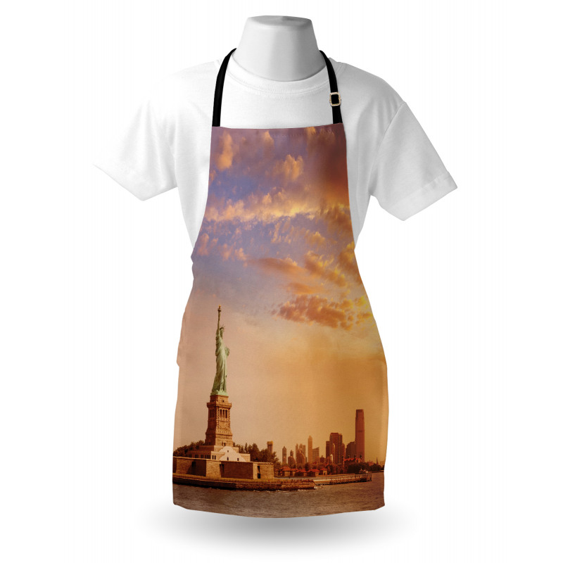 Gökyüzü Mutfak Önlüğü New York Şehri Tema
