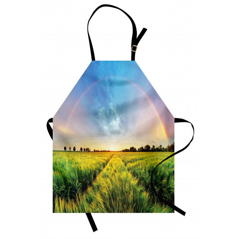 Wheat Field Nature Apron