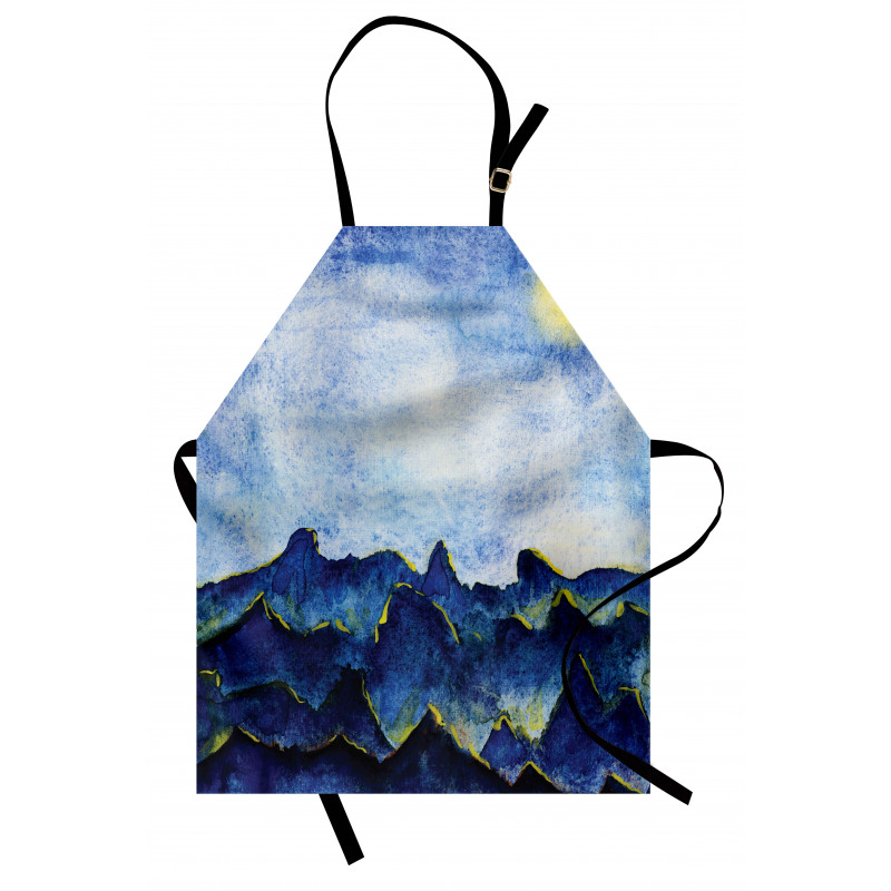 Hills Fairy Cloud Sky Apron