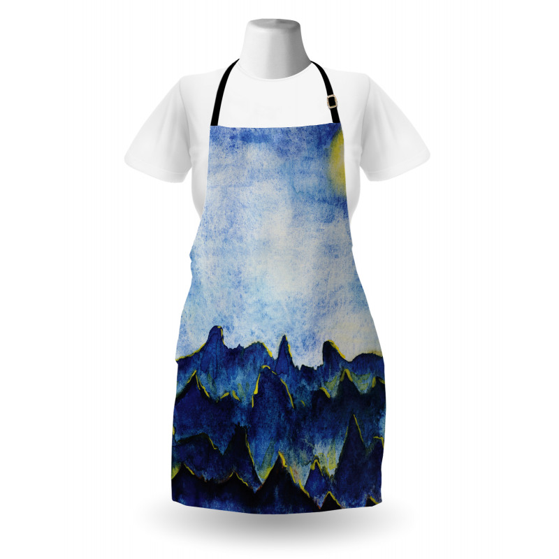 Hills Fairy Cloud Sky Apron