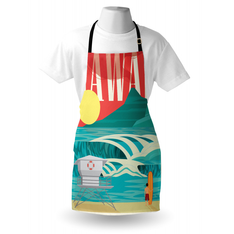 Hawaii Holiday Coast Apron