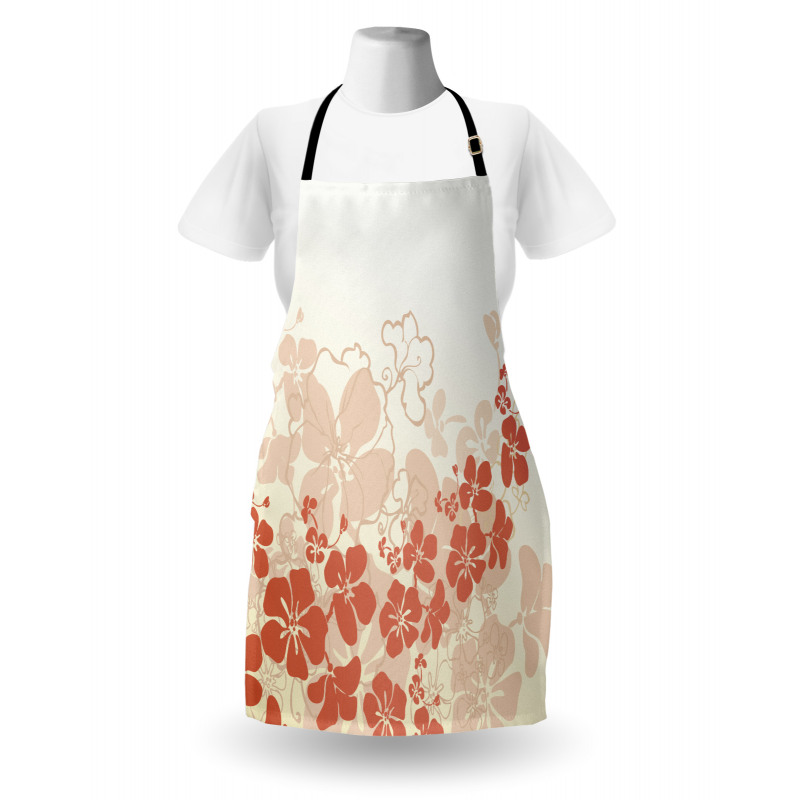 Hawaii Flowers Tropical Apron