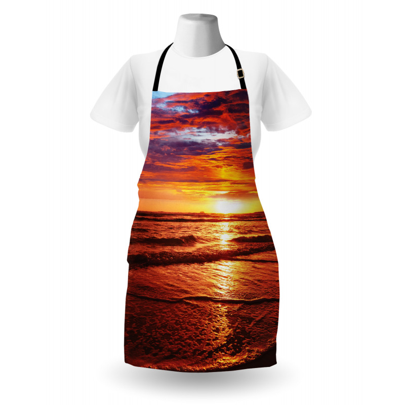 Sea Sunset Twilight Apron