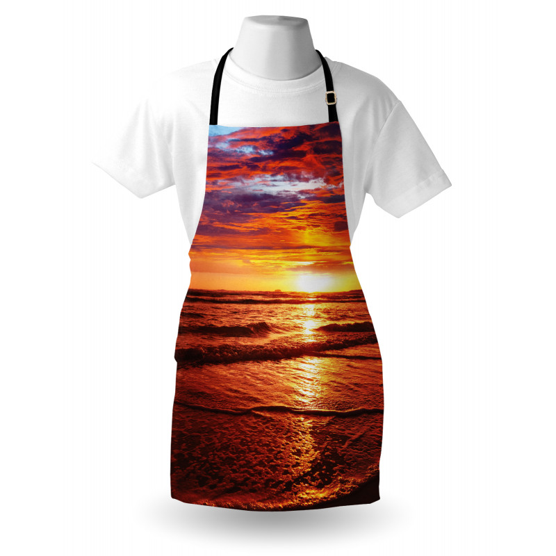 Sea Sunset Twilight Apron