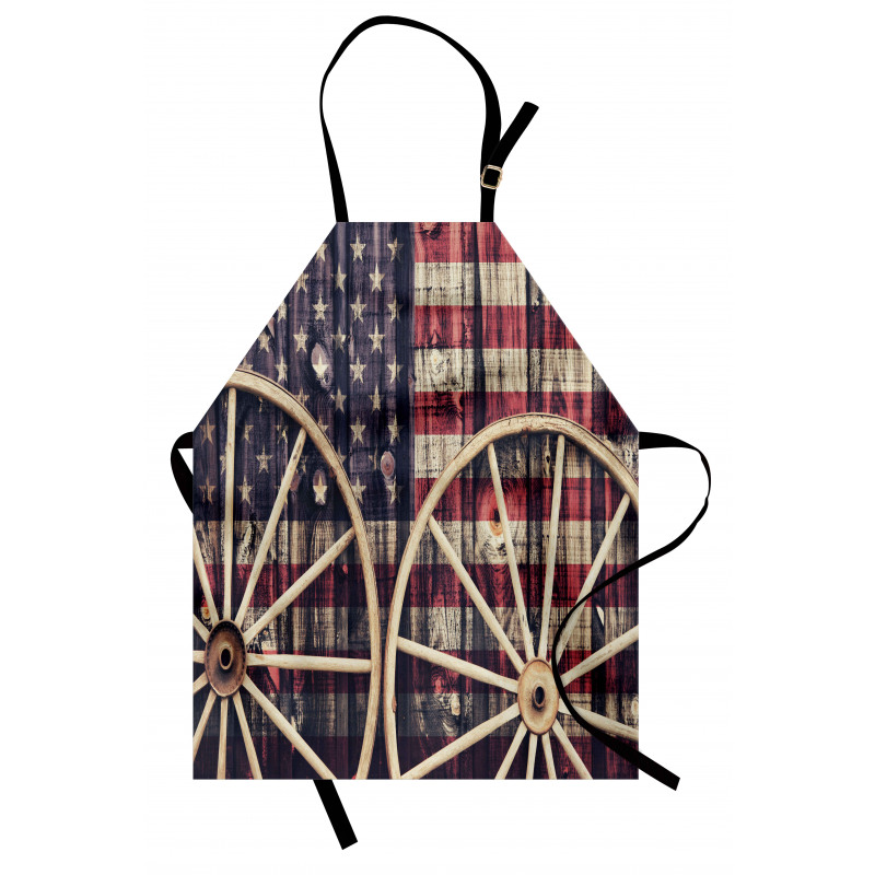 Antique American Flag Apron