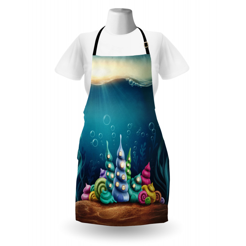 Shell Houses Bubbles Apron