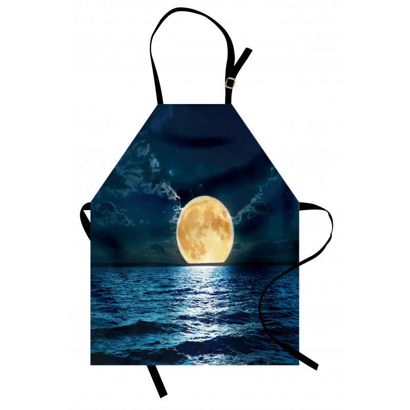 Magic Super Moon Design Apron