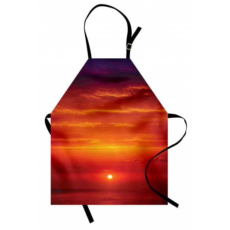 Morning Sunrise Ocean Apron