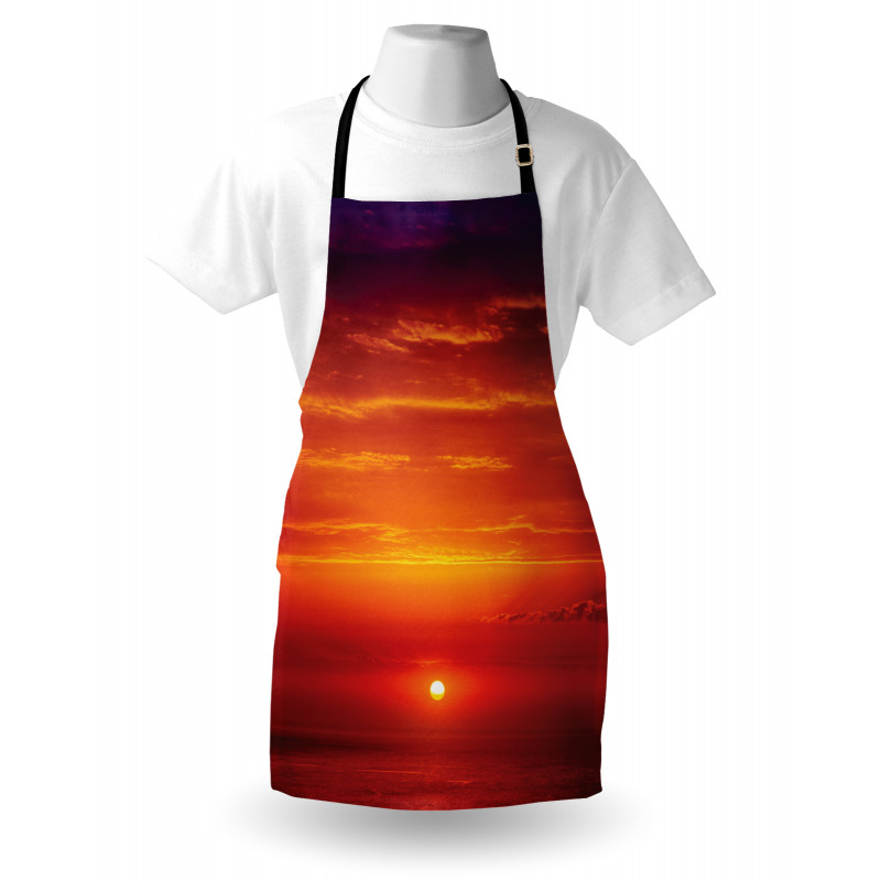 Morning Sunrise Ocean Apron