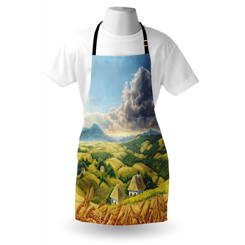 Summer Rural Houses Apron