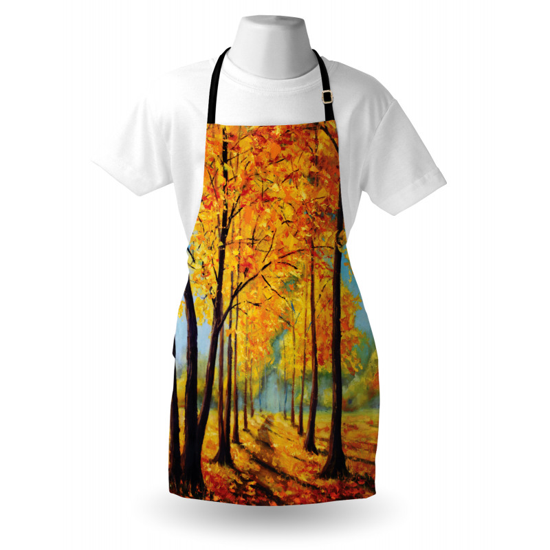 Nature Park Autumn Fall Apron