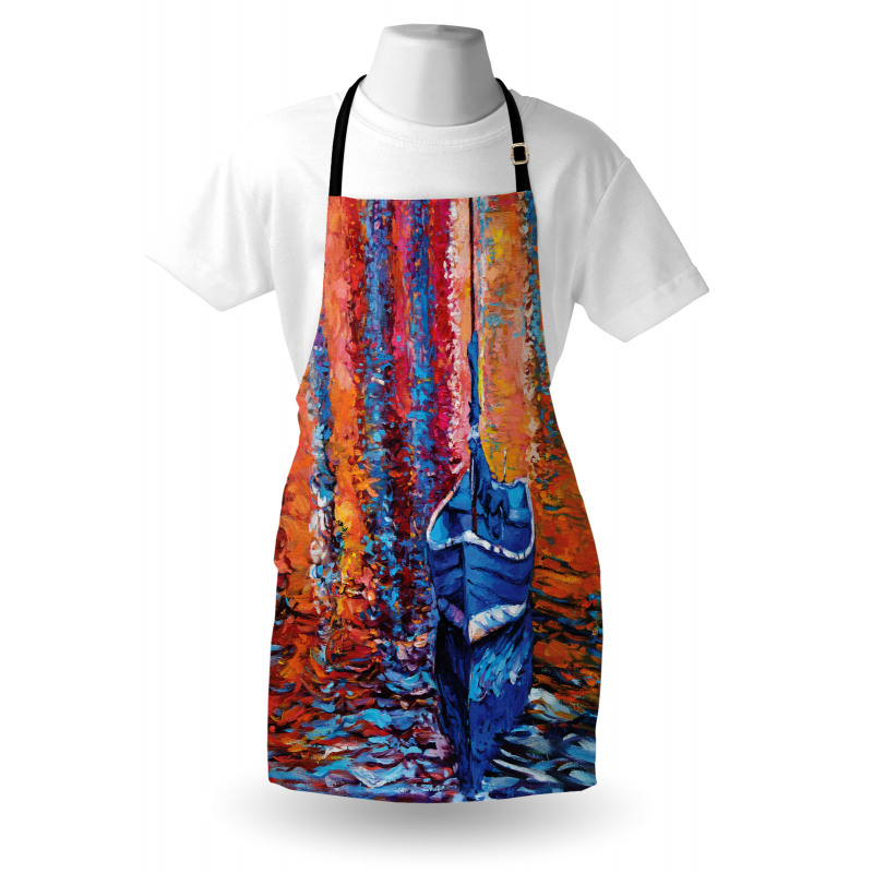 Dark Sea Fishing Boat Apron