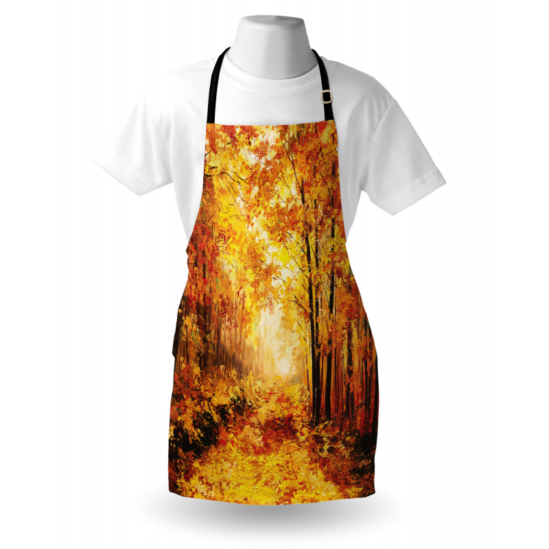 Autumn in Relax Forest Apron