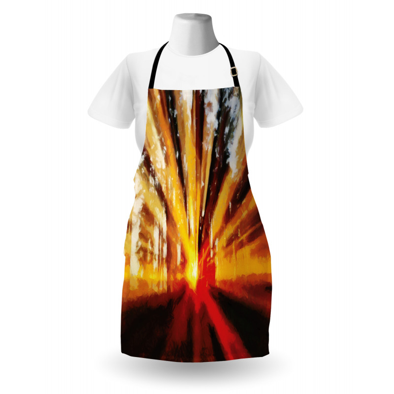 Sunset in the Forest Apron