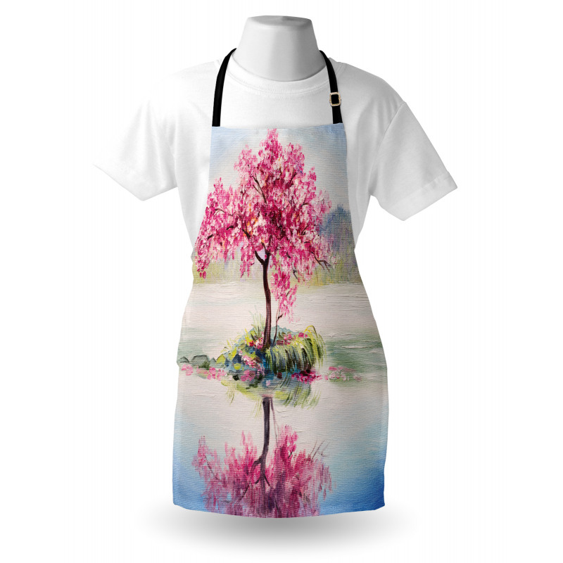 Japanese Cherry Tree Apron