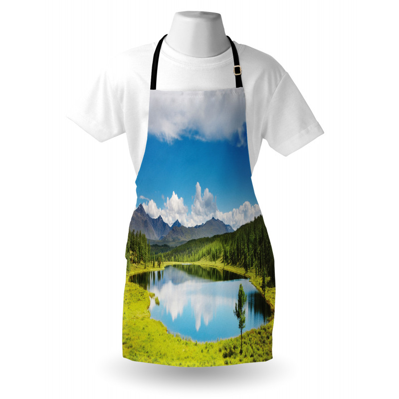 Sky Mountain Landscape Apron