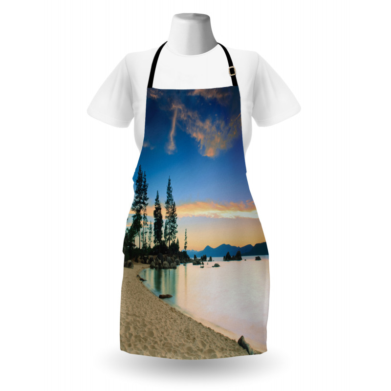 Peaceful Paradise Trees Apron