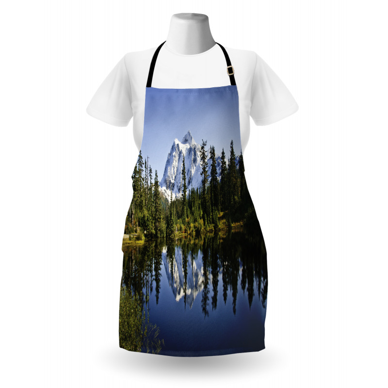 Tree and Snowy Nature Apron