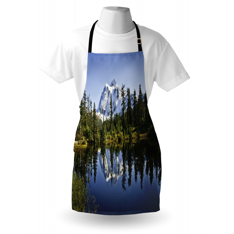 Tree and Snowy Nature Apron
