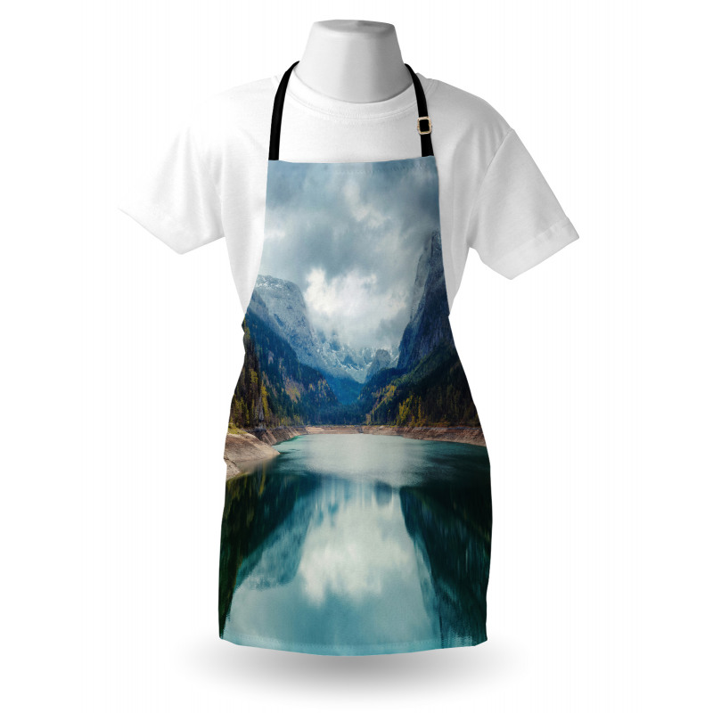 Alpine Lake Sky Forest Apron