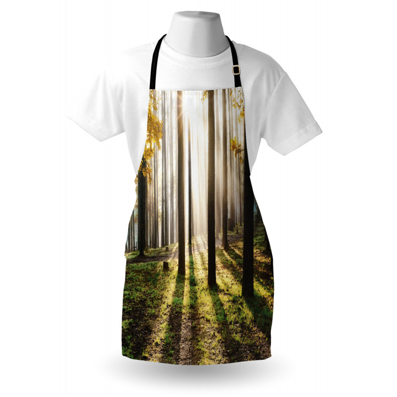 Forest Leaves at Sunrise Apron