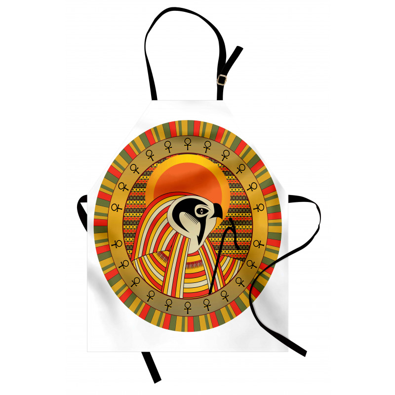 Ancient Sun Figure Apron