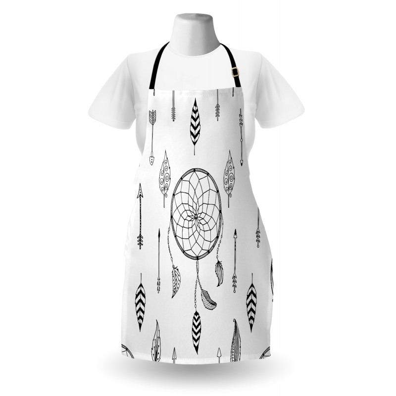 Folk Feathers Arrow Apron