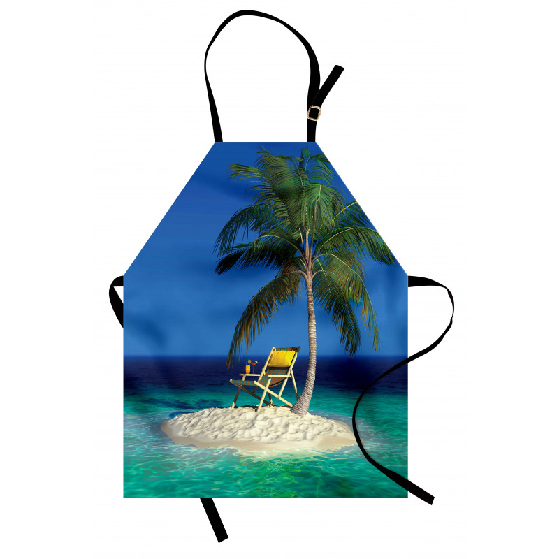 Chair Under a Palm Tree Apron