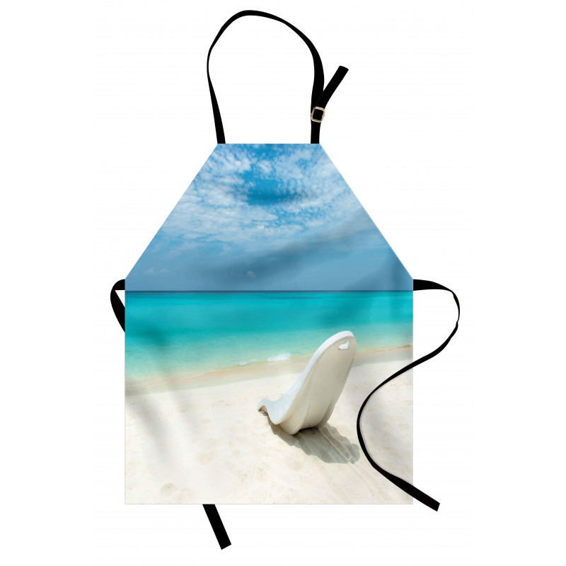 Maldives Beach Sunny Day Apron