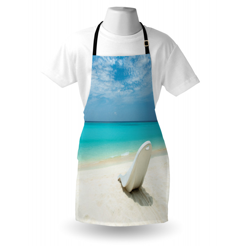 Maldives Beach Sunny Day Apron