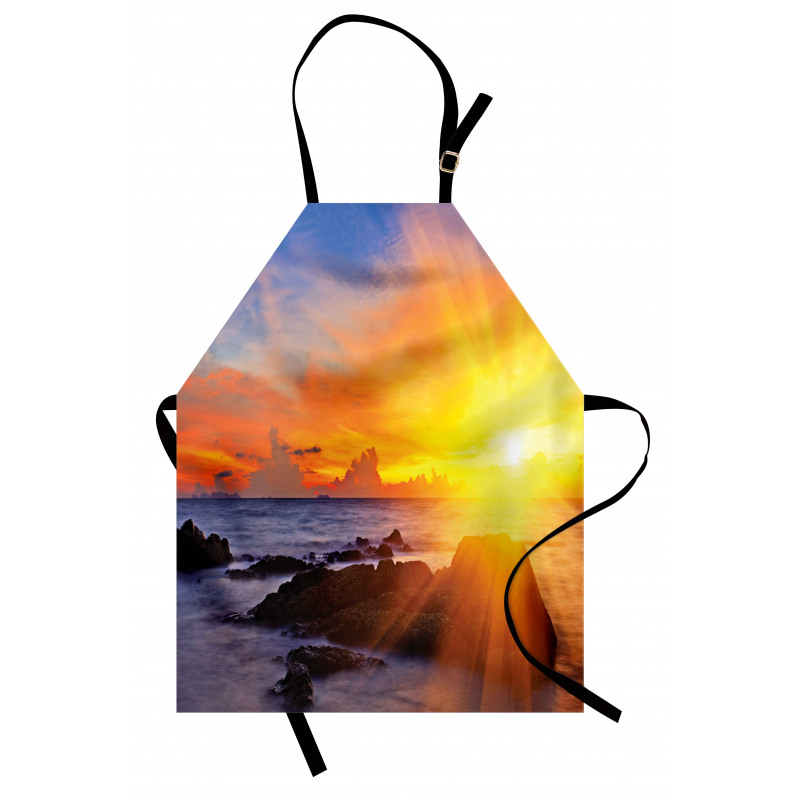 Colorful Sunset Sky Apron