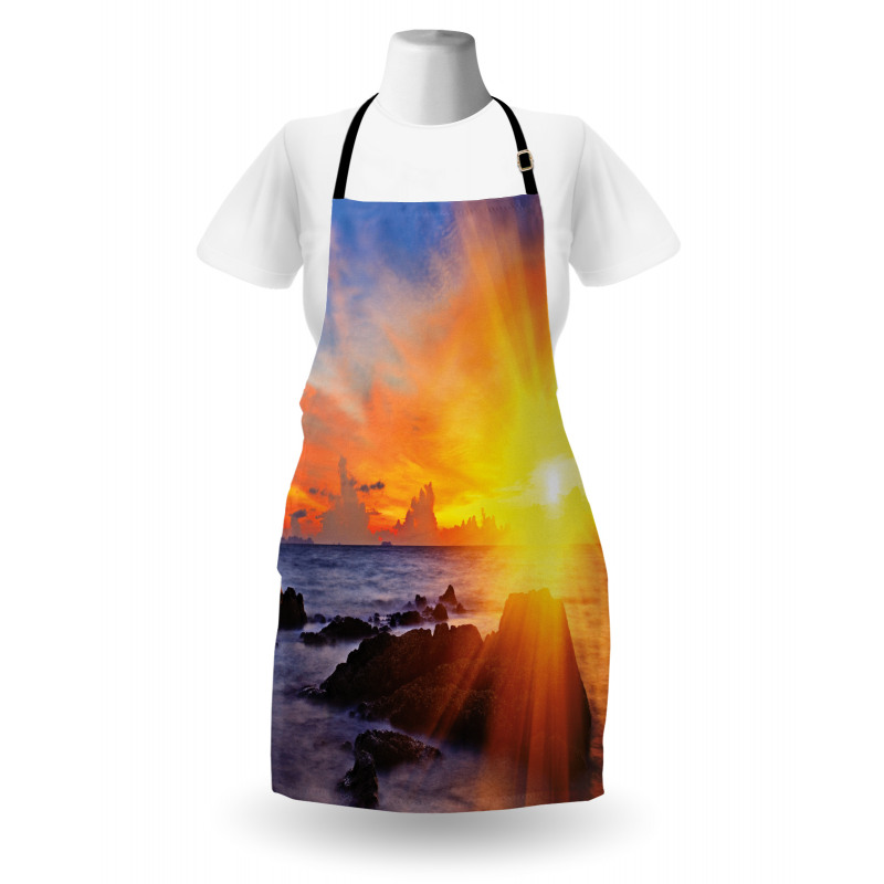 Colorful Sunset Sky Apron