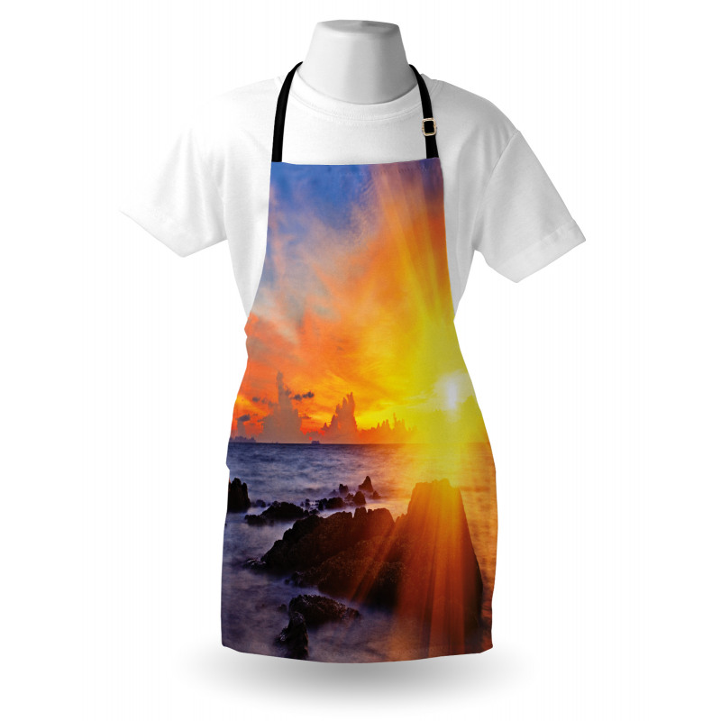 Colorful Sunset Sky Apron