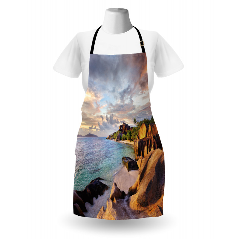 Rock Sandy Beach Island Apron