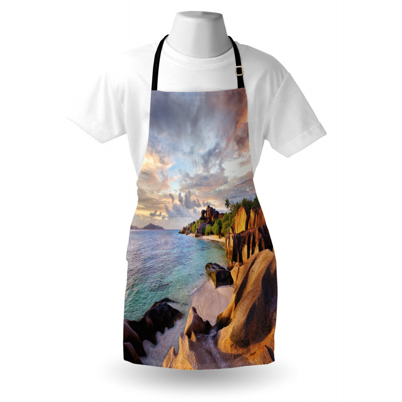 Rock Sandy Beach Island Apron