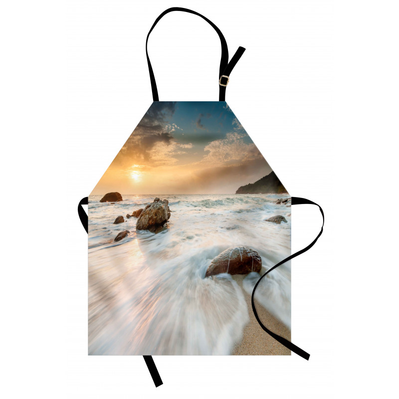 Beach and Horizon Sky Apron