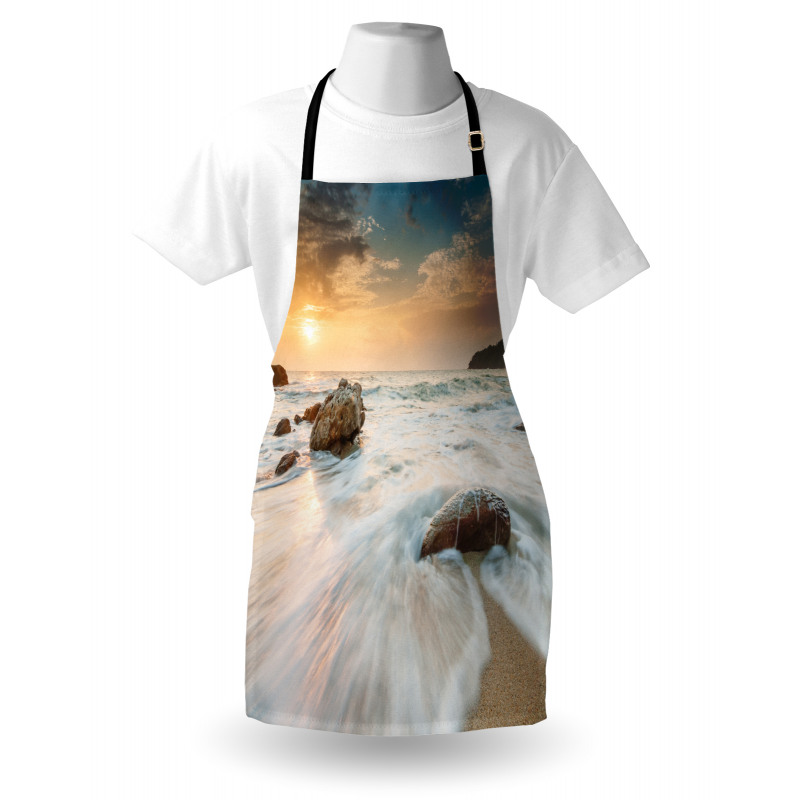 Beach and Horizon Sky Apron