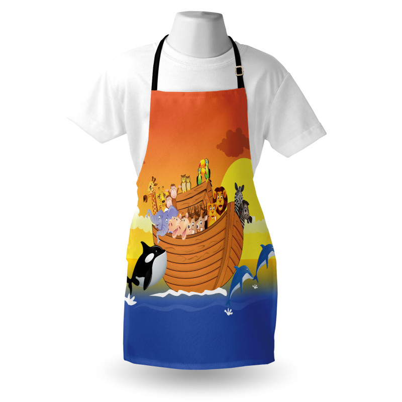 Myth Creatures in Sea Apron