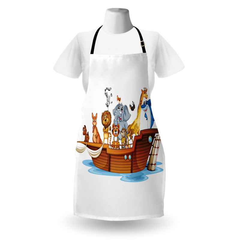 Animals on Mystic Boat Apron