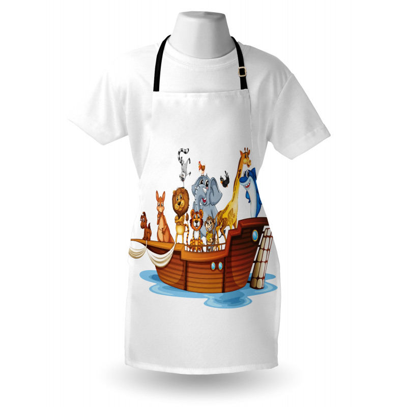 Animals on Mystic Boat Apron