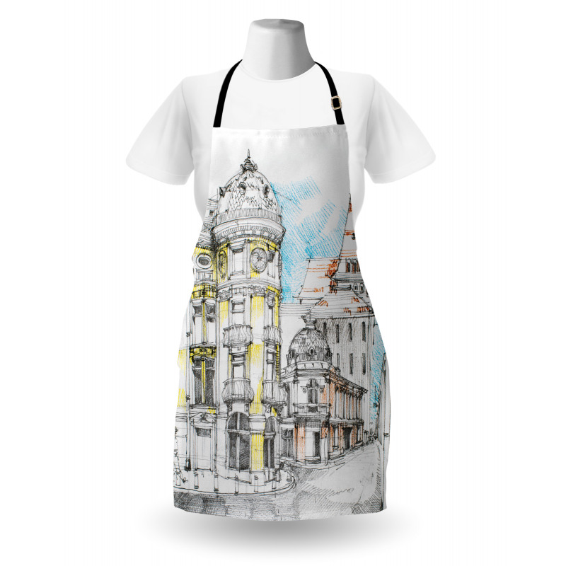 European City Sketch Apron